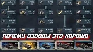 Заменят ли взводы на ветки прокачки в War Thunder Mobile?