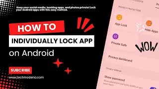 How to lock apps on your Android phone easily || Mastering Android app security tricks