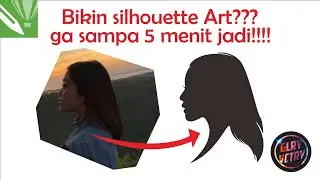 TUTORIAL COREL DRAW : Cara Membuat Silhouette Art
