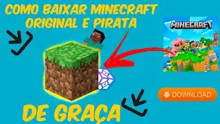 TUTORIAL DE COMO BAIXAR MINECRAFT JAVA ORIGINAL E PIRATA DE GRAÇA SEM VIRUS ATUALIZADO 2025