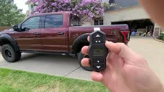 2016 F-150 with Firestone air bags & Air Lift Wireless Compressor - carry heavy loads with no squat