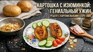 Картошка с закладкой, быстрый  ужин для семьи. Готовим просто, едим - вкусно.