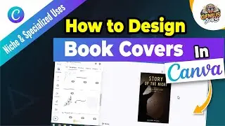 How to Design Stunning Book Covers in Canva | Easy Step by Step Guide for Beginners!