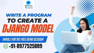 Write a Program to Create a Django Database | Django Tutorials Telugu | Django for Beginners