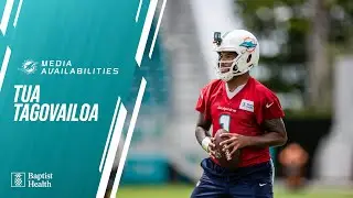 QB Tua Tagovailoa meets with the media | Miami Dolphins