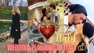 WEDDING PLANNING IN ITALY - Food Tasting & Venue Visit (Planning Our Italian Wedding Vlog - Verona)