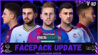 PES 2021 - UPDATE FACE V110 - SIDER VERSION & CPK VERSION