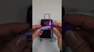 mini suitcase packing purple stuff only 💜 #asmr #mini #packing