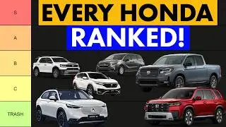I Ranked Every Honda Model by True Cost of Ownership (Results Are Shocking!)