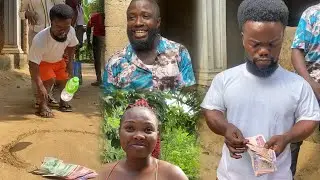 Bottle flip game with Odogwu