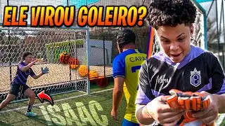 E SE O ISAAC XAVIER VIRASSE GOLEIRO NO X1!!