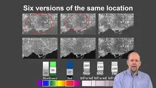 Spectral resolution of satellite sensors - Spatial Analysis and Satellite Imagery in a GIS