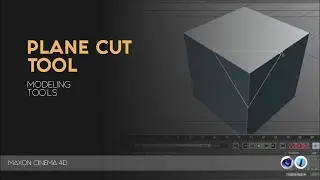 Cinema 4D: Modeling Tool || Plane Cut Tool