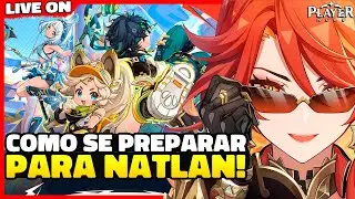 LIVE DE NATLAN E ANIVERSSÁRIO: NOVOS PERSONAGENS, PRÓXIMOS BANNERS, CHEGA AI! - #genshinimpact