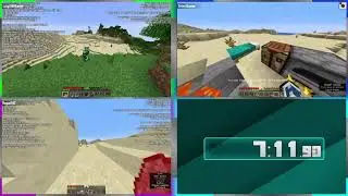 【Speedrun】34:55 [3 Players - 1.16+] - Minecraft