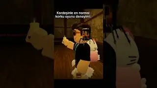 Oyunun ortasında alakasız şekilde bağırıp korkutması 😭🙏 #roblox #keşfet #freerobux #shorts #fypシ