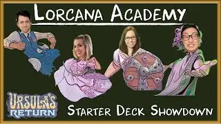 Ursula's Return vs. Into the Inklands Starter Decks - 4 Player Gameplay