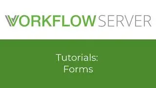 WorkflowServer: Forms
