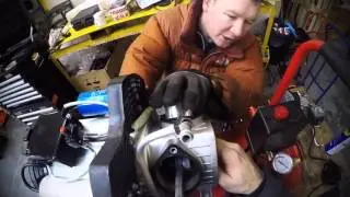 Rebuilding a seized Burisch air compressor