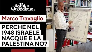 1948-49. Prima guerra arabo-israeliana. Travaglio spiega la storia de Israele e i palestinesi