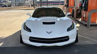 Pros and cons of owning a C7 Z51 #corvette #c7 #viral 