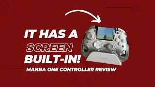 Manba One Controller Review | A Gaming Controller with a Screen