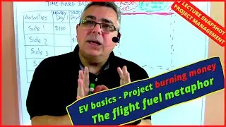 How to interpret earned value indicators, EV, CV, PV. Earned value analysis project management
