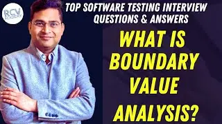 What is Boundary Value Analysis | Software Testing Interview Questions