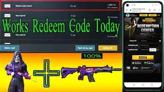 PUBG Redeem Code Today | Get Free Rewards Redeem Codes | PUBG Mobile Permanent Redeem Code | 100%