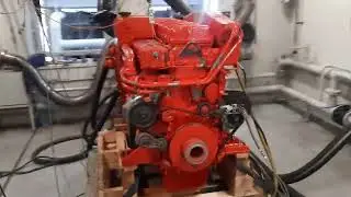 Scania DC12 or DI12 running on our diesel engine test system