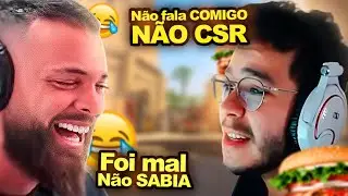 CSR e Steelega TRETARAM AO VIVO? O CHAT causou isso e o CLIMA ficou TENSO… - CS2 com STREAMERS