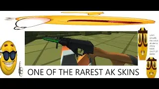 Playing With One of The RAREST Skins! (Krunker)