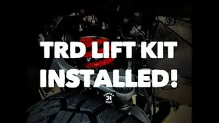 CHECK THIS OUT! TUNDRA TRD LIFT KIT INSTALLED! 😲