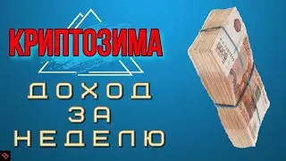 ДОХОДНОСТЬ МАЙНИНГА ЗА НЕДЕЛЮ / майнинг