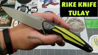 Rike Knife Tulay - Bringing The Integral G10 Handle To The Market!!