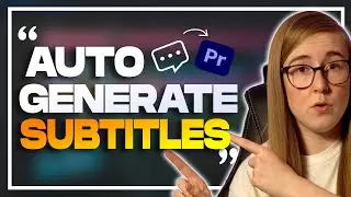 How to Auto Generate Subtitles in Premiere Pro 2022 | Adobe Premiere Pro Tutorial