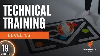 FOOTBALL MAT TECHNICAL TRAINING - LEVEL 1.3