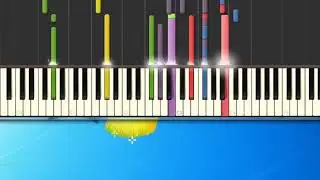 [Piano Tutorial Synthesia]Due innamorati come noi - Pausini Laura