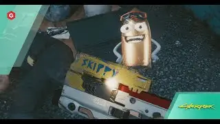 CYBERPUNK 2077 - SKIPPY - NAJLEPSZY GADAJĄCY PISTOLET!