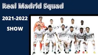 Real Madrid Squad 2021-2022