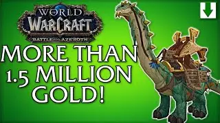 Using All BfA Professions For Gold Making In WoW | 5 Million Gold From Scratch | Ep 10