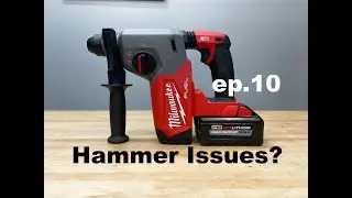 24-19 | Milwaukee M18 FUEL brushless 1 Inch SDS-plus rotary hammer drill | 2912-20 | ep.10