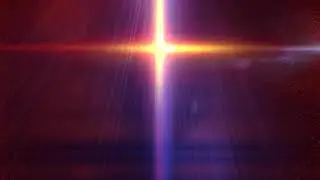 4K Orange Flare Cross Center blast Animation Backgroud