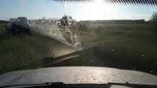 пробую шевроле нива сток на грязевой резине