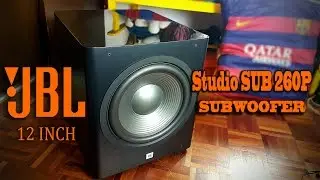 UNBOXING SUBWOOFER JBL Studio SUB 260P ESPAÑOL