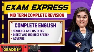 Complete English Revision || Midterm Revision For Class 6th || Exam Express