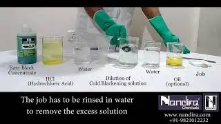 Easy Black - Cold Blackening Process by Nandira Chemicals