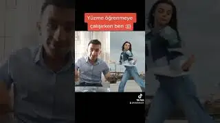 Yüzme öğrenmeye çalışırken ben 😅😅😅