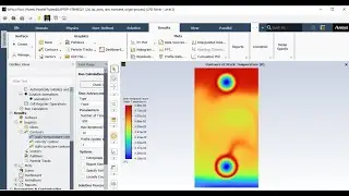 ANSYS Fluent Natural Convection and Unsteady flow Analysis of a 2D Solid Cylinder