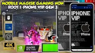 IMPROVE DEVICE PERFORMANCE❓MAGISK GAMING NON ​​ROOT IPHONE VIP MODULE❗HOW TO INSTALL NON ROOT MODULE